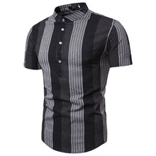 Load image into Gallery viewer, men simple short summer shirt
